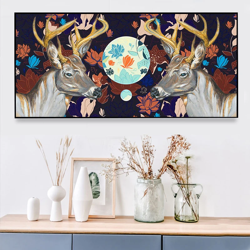5D DIY Full Drill Diamond Painting Sika Deer Pattern Cross Stitch Handmade Mosaic Hobbies Embroidery Decorative Painting
5D DIY Full Drill Diamond Painting Sika Deer Pattern Cross Stitch Handmade Mosaic Hobbies Embroidery Decorative Painting