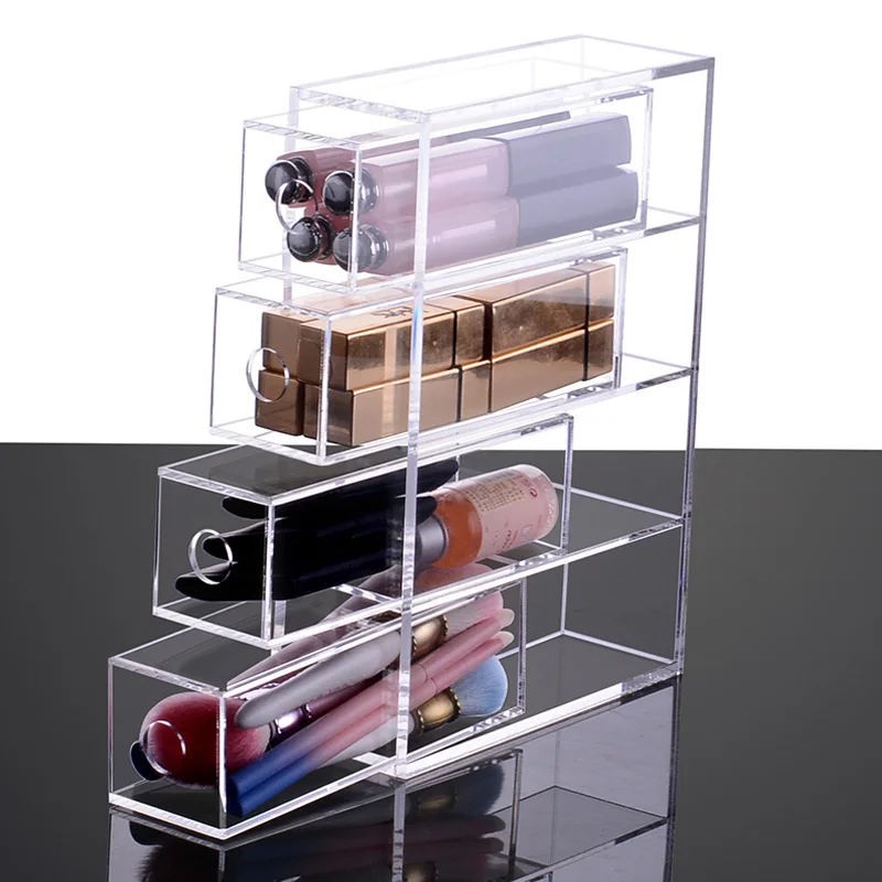 2018 New Fashion Product makeup organizer box 4 drawer sunglasses storage case Jewelry box Clear Acrylic storage box Large size
2018 New Fashion Product makeup organizer box 4 drawer sunglasses storage case Jewelry box Clear Acrylic storage box Large size