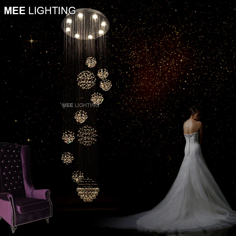 Good K9 Crystal Ceiling Mounted Light Fixture Large Long Staircase Lighting Clear Crystal Ceiling Lamp for Lobby Foyer MD2202
Good K9 Crystal Ceiling Mounted Light Fixture Large Long Staircase Lighting Clear Crystal Ceiling Lamp for Lobby Foyer MD2202
