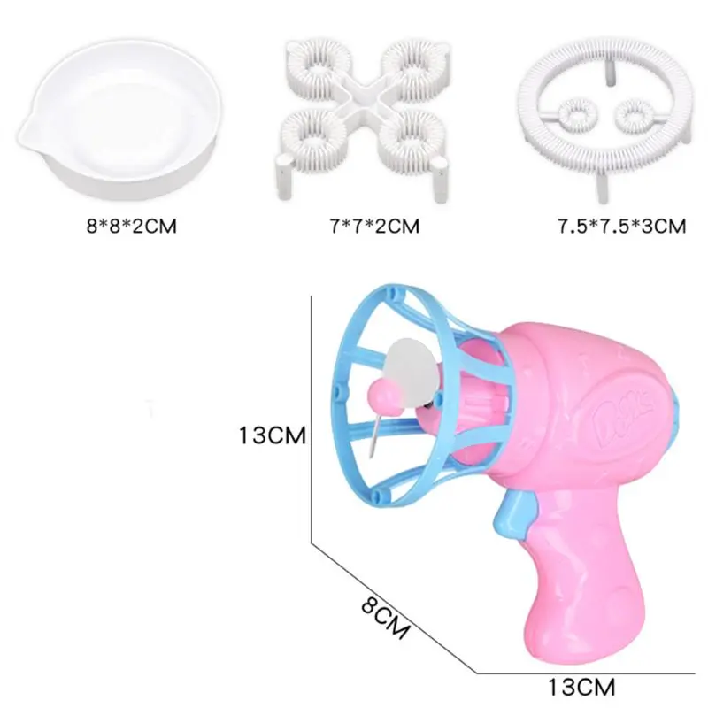 Free Shipping 3IN1 Bubble Blower Fan Machine Toy Kids Soap Water Bubble Gun Summer Outdoor Kids Toy Gift
Free Shipping 3IN1 Bubble Blower Fan Machine Toy Kids Soap Water Bubble Gun Summer Outdoor Kids Toy Gift
