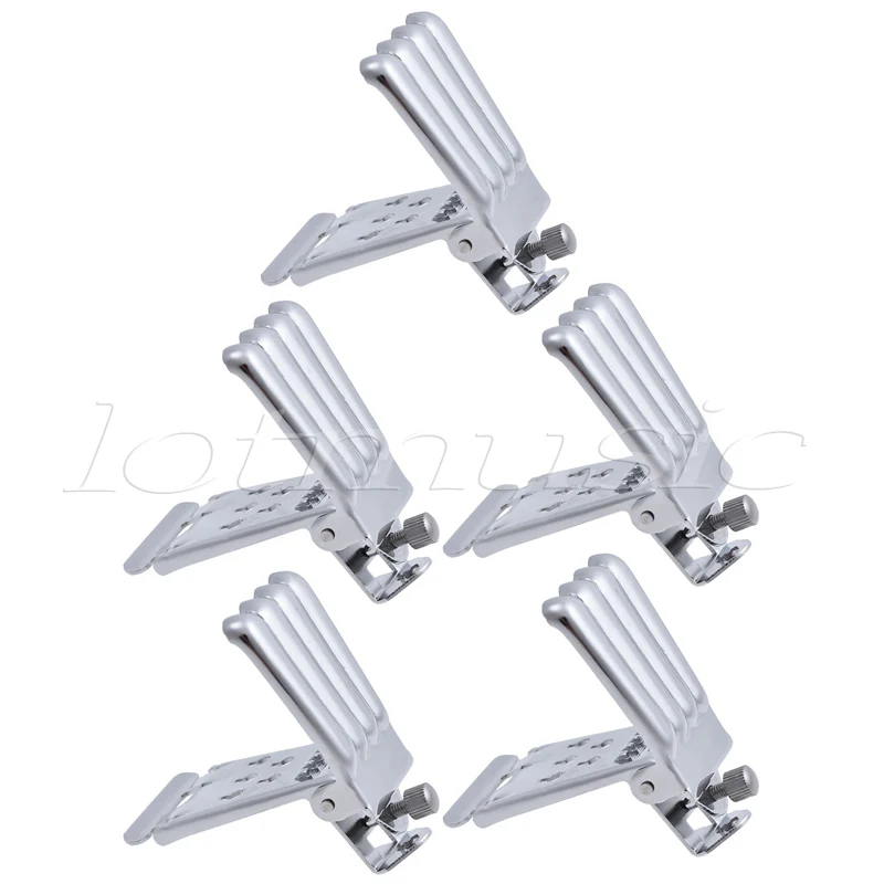 Banjo Tailpiece Для 5 строк детали для банджо, хромированный Luthier Maker Diy 5 шт.
Banjo Tailpiece Для 5 строк детали для банджо, хромированный Luthier Maker Diy 5 шт.