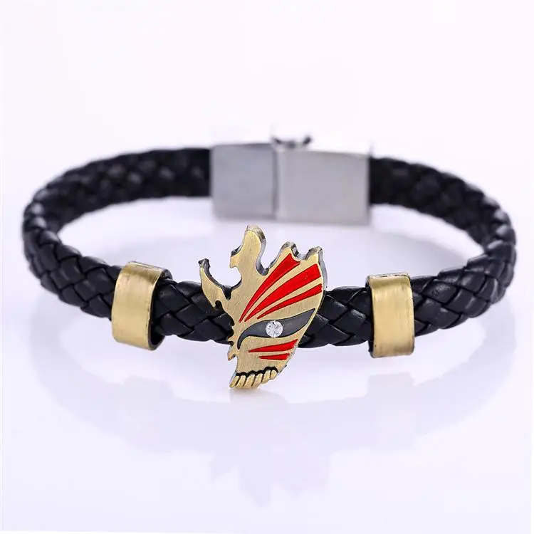 MJ Cosplay Jewelry Hot Anime Jewelry Steel Bracelets BLEACH Weave Leather Bracelet & Bangle
MJ Cosplay Jewelry Hot Anime Jewelry Steel Bracelets BLEACH Weave Leather Bracelet & Bangle