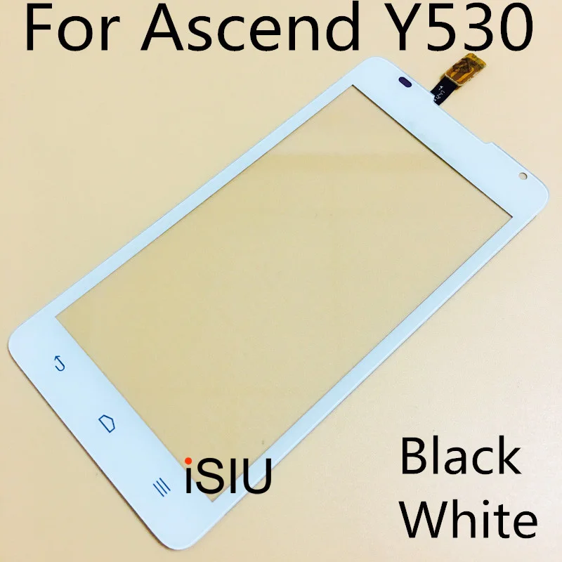 Сенсорный экран для huawei Ascend Y530 Y550 L01 L02 L03 ЖК дисплей объектив Стекло Наружный
