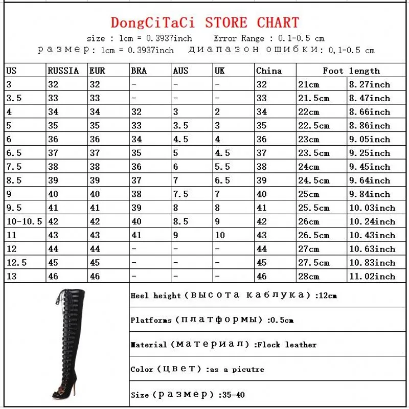DongCiTaCi women over the knee gladiator sandals boots high heels shoes woman cross strap ladies stiletto peep toe shoes 35-40
DongCiTaCi women over the knee gladiator sandals boots high heels shoes woman cross strap ladies stiletto peep toe shoes 35-40