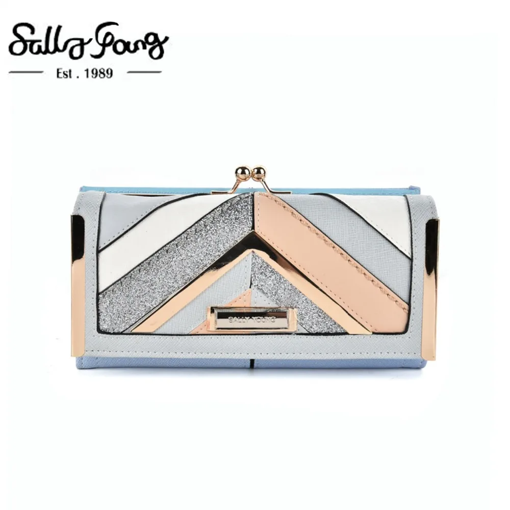 Unique Women Long Purse Geometric Patchwork Luxury Design Hasp Closure Female Wallet Ladies Summer Clutch | SY5024
Unique Women Long Purse Geometric Patchwork Luxury Design Hasp Closure Female Wallet Ladies Summer Clutch | SY5024