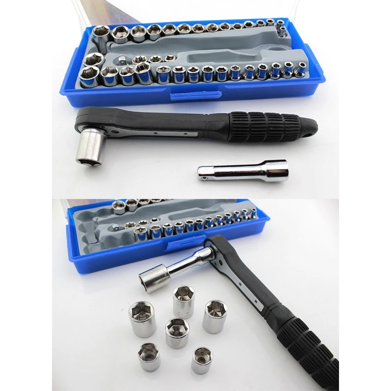 38 In 1 Torque Wrench Socket Set 3/8 Inch/Metric Ratchet Driver Socket Wrench Tool Set Kit Trox For Car Repair Hand Tool
38 In 1 Torque Wrench Socket Set 3/8 Inch/Metric Ratchet Driver Socket Wrench Tool Set Kit Trox For Car Repair Hand Tool