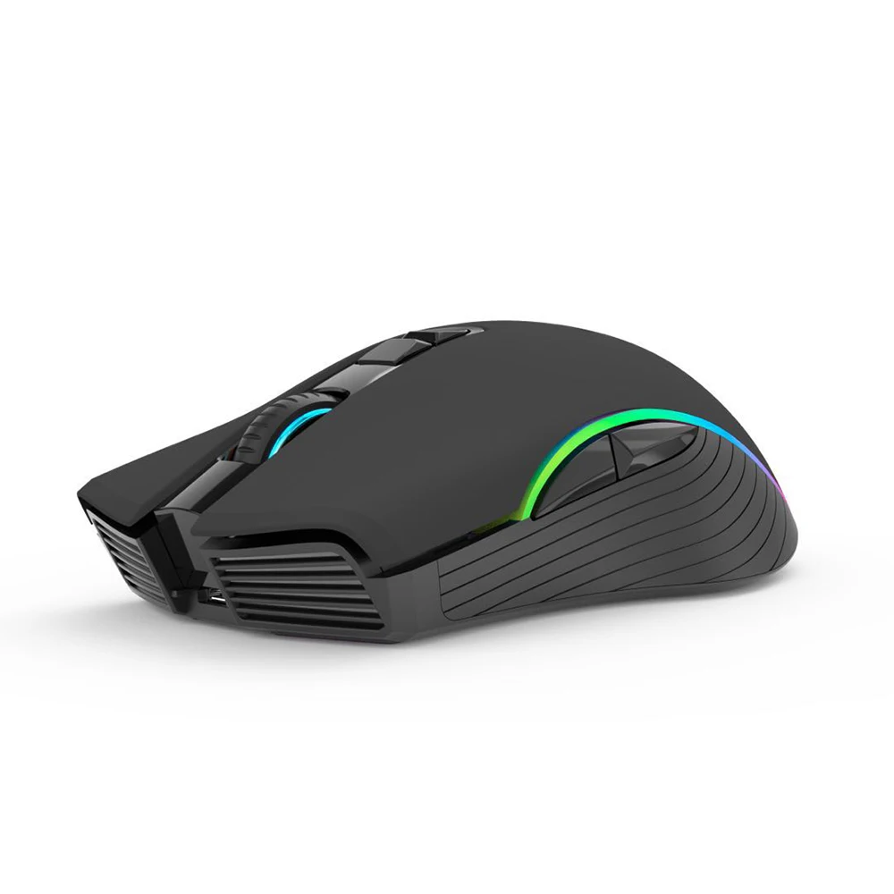 Бестселлер 6 кнопок USB Проводная и Bluetooth Беспроводная игровая мышь 3200 DPI с RGB