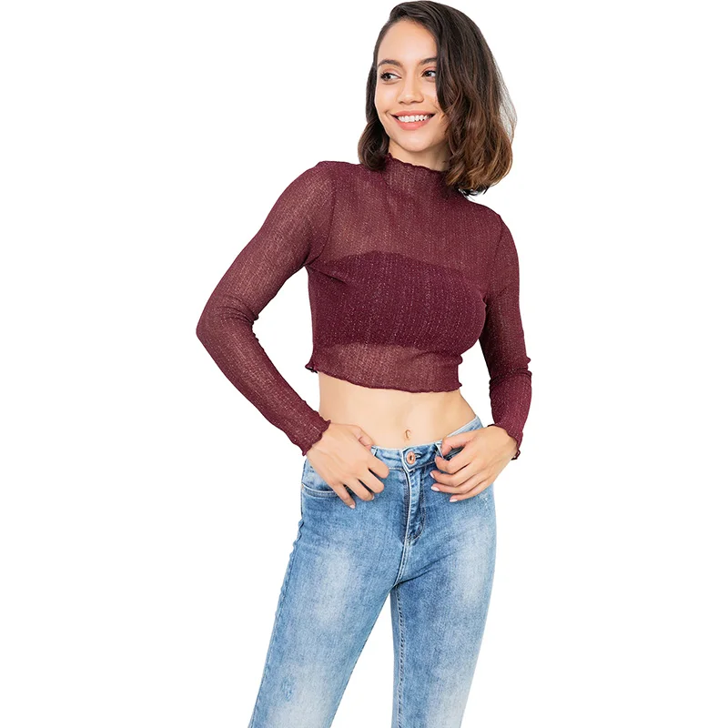 Women Ladies Casual Lace sexy Turtleneck shirt Long Sleeve Tops Blouse Womens Clothing Top Blusas Mujer de Moda Casual Tops plus
Women Ladies Casual Lace sexy Turtleneck shirt Long Sleeve Tops Blouse Womens Clothing Top Blusas Mujer de Moda Casual Tops plus