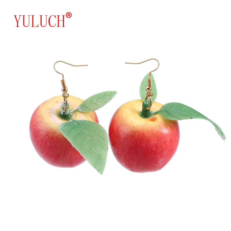 YULUCH Popular exquisite accessories fresh and cool sweet apple pendant for cute woman jewelry earrings party gift
YULUCH Popular exquisite accessories fresh and cool sweet apple pendant for cute woman jewelry earrings party gift