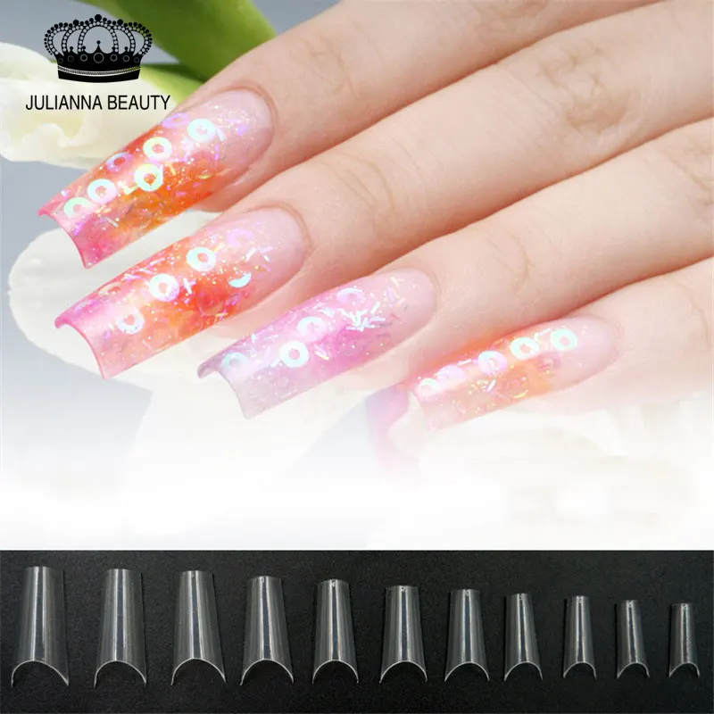 500pcs+50pcs False Fake Nails Tips Full Cover Artificial Fashion Nails Completely Curved Fake Nail Tip Transparent Manicure Set
500pcs+50pcs False Fake Nails Tips Full Cover Artificial Fashion Nails Completely Curved Fake Nail Tip Transparent Manicure Set