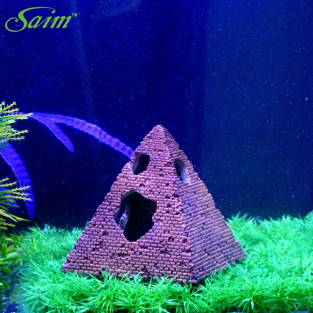 Aquarium Goldfish Shrimp House Artificial Pyramid Aquarium Decorations Fish Tank Ornaments Fishes Landscape Fish Tank Decoration
Aquarium Goldfish Shrimp House Artificial Pyramid Aquarium Decorations Fish Tank Ornaments Fishes Landscape Fish Tank Decoration