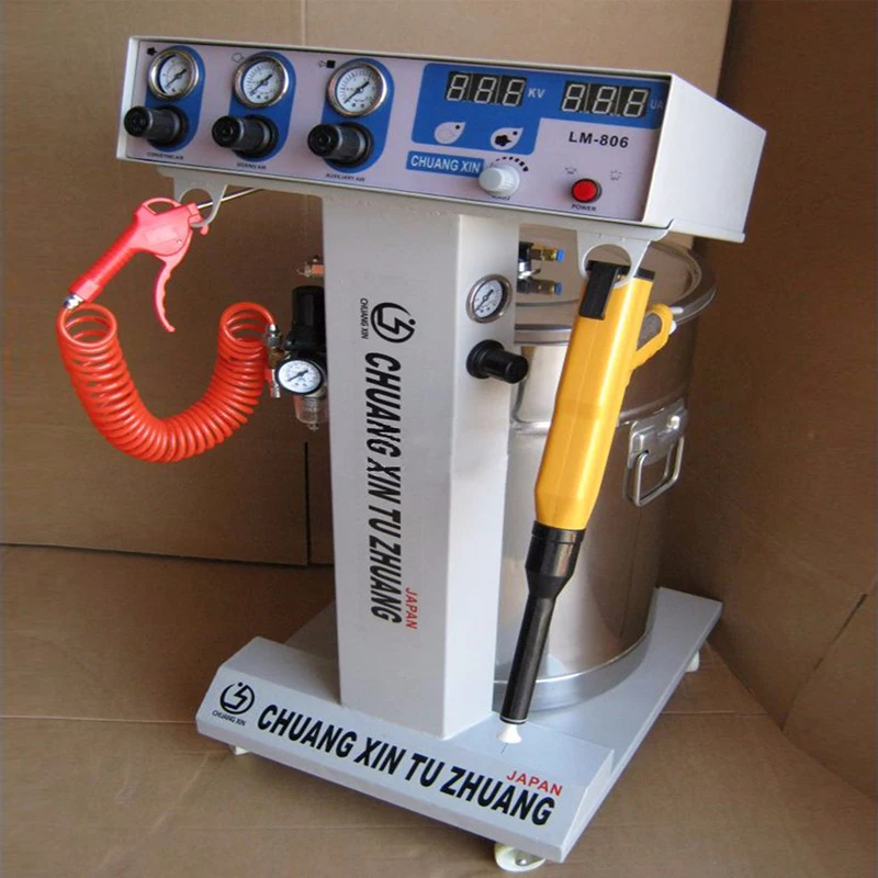 Electrostatic Spraying Powder Spray Coating Machine High Pressure Spraying Machine/ Gun Paint LM-806
Electrostatic Spraying Powder Spray Coating Machine High Pressure Spraying Machine/ Gun Paint LM-806
