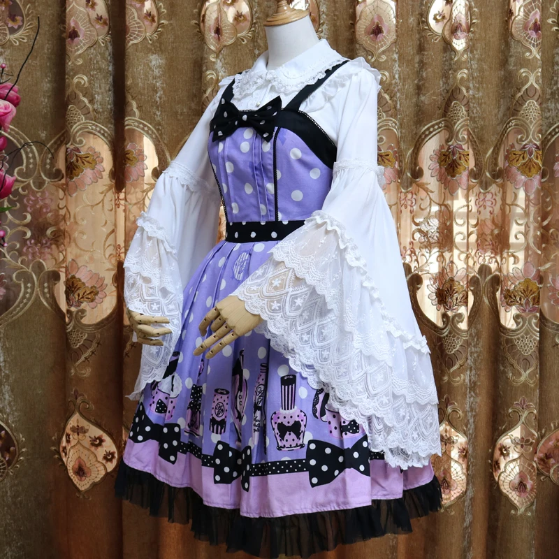 sweet Lolita dress princess retro victorian dress cute printing gothic lolita jsk kawaii girl bowknot lace loli jsk cos
sweet Lolita dress princess retro victorian dress cute printing gothic lolita jsk kawaii girl bowknot lace loli jsk cos