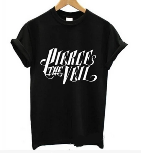 PIERCE THE VEIL футболка мужские хлопковые футболки американская рок музыкальная