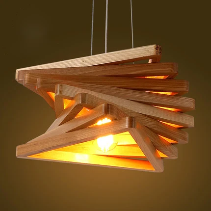 Modern brief wood knob Pendant light for dinning room and restaurant with E27 lamp 8 pcs triangle woods lamp
Modern brief wood knob Pendant light for dinning room and restaurant with E27 lamp 8 pcs triangle woods lamp