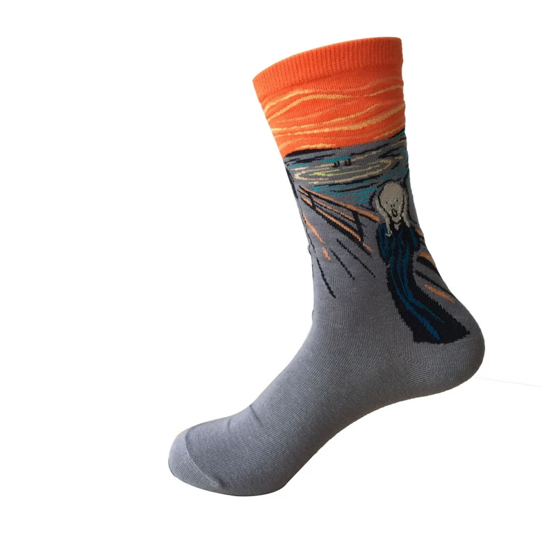 2019 New 3D Retro Painting Art Socks Unisex Women Men Funny Novelty Starry Night Vintage Socks Hot Personality Sock Drop Ship
2019 New 3D Retro Painting Art Socks Unisex Women Men Funny Novelty Starry Night Vintage Socks Hot Personality Sock Drop Ship