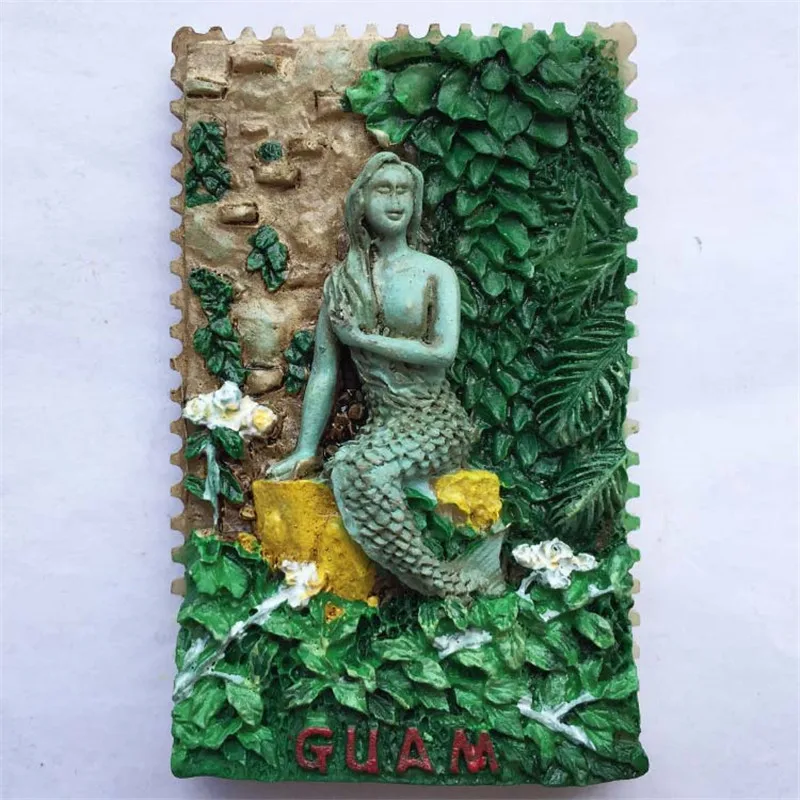Mermaid The Territory of Guahan Guam United States Tourist Souvenir Fridge Magnets Stickers Home Decorations
Mermaid The Territory of Guahan Guam United States Tourist Souvenir Fridge Magnets Stickers Home Decorations
