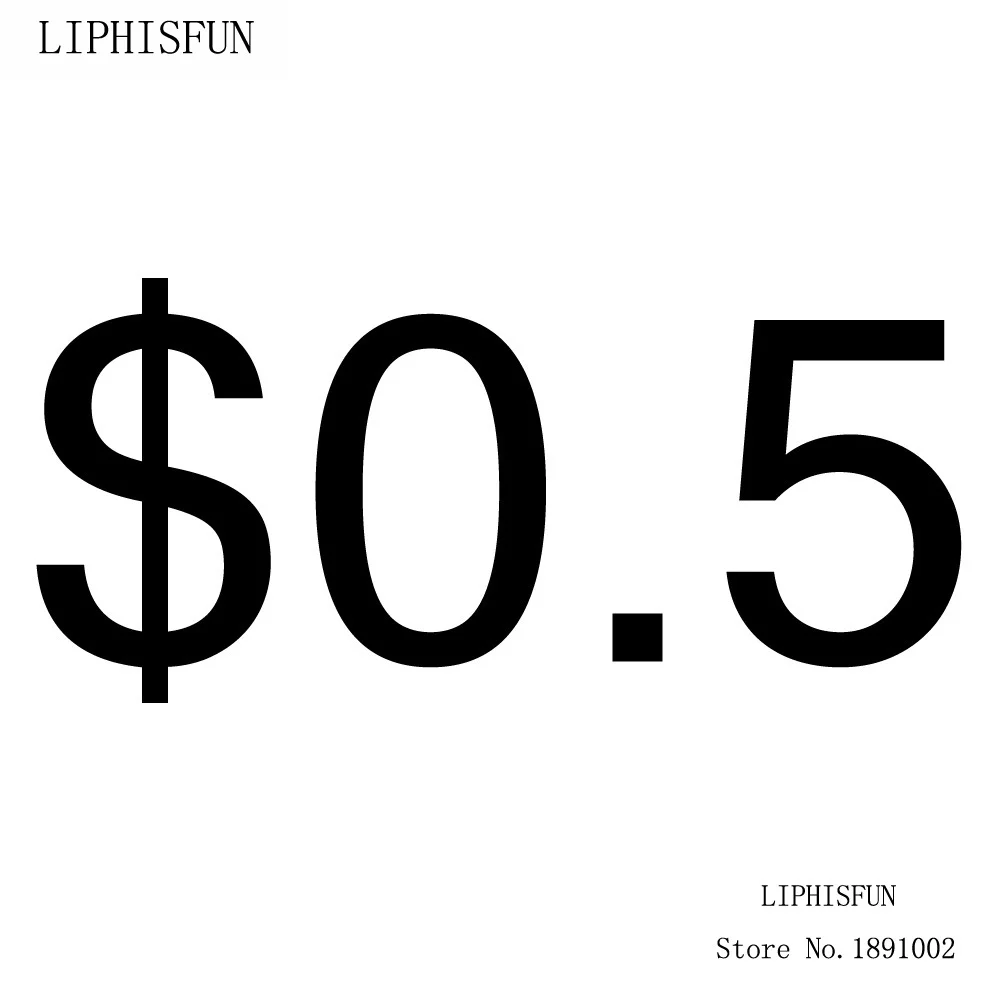 LIPHISFUN Store Pay Rest $0.5 To Make Order Even