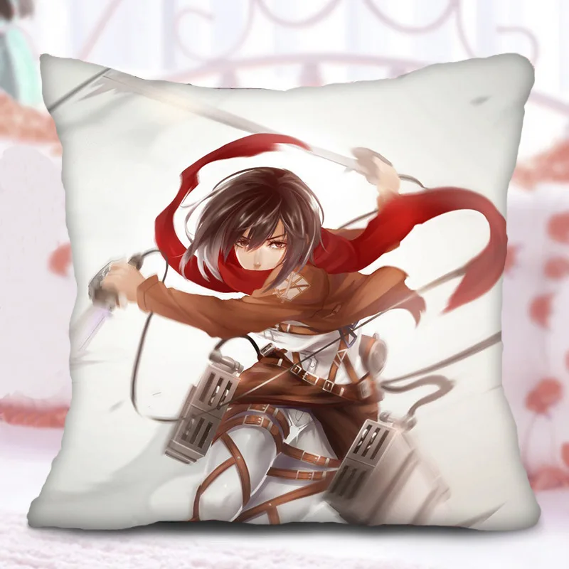 Аниме атака на Титанов Shingeki No Kyojin Eren напечатанный полный Болстер милый диван