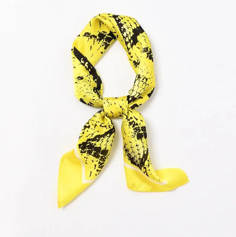 yishine Snake Prints New 70x70cm Women Multifunction Polyester Silk Scarf Satin Small Square Wraps Scarves Neckwear Handkerchief
yishine Snake Prints New 70x70cm Women Multifunction Polyester Silk Scarf Satin Small Square Wraps Scarves Neckwear Handkerchief