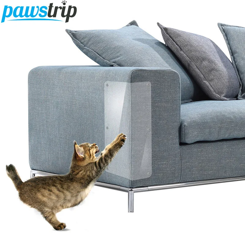 pawstrip 2pcs/set Sofa Cat Claw Protector 47*15cm Protect Pads Cat Scratching Post Furniture Protective Cover For Leather Chairs
pawstrip 2pcs/set Sofa Cat Claw Protector 47*15cm Protect Pads Cat Scratching Post Furniture Protective Cover For Leather Chairs