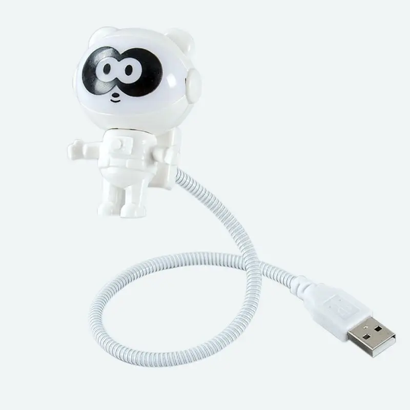 Panda Astronaut Spaceman USB LED Adjustable Night Light Computer Table Lamp Pure White Decorative Lighting Tool Eye Protection
Panda Astronaut Spaceman USB LED Adjustable Night Light Computer Table Lamp Pure White Decorative Lighting Tool Eye Protection