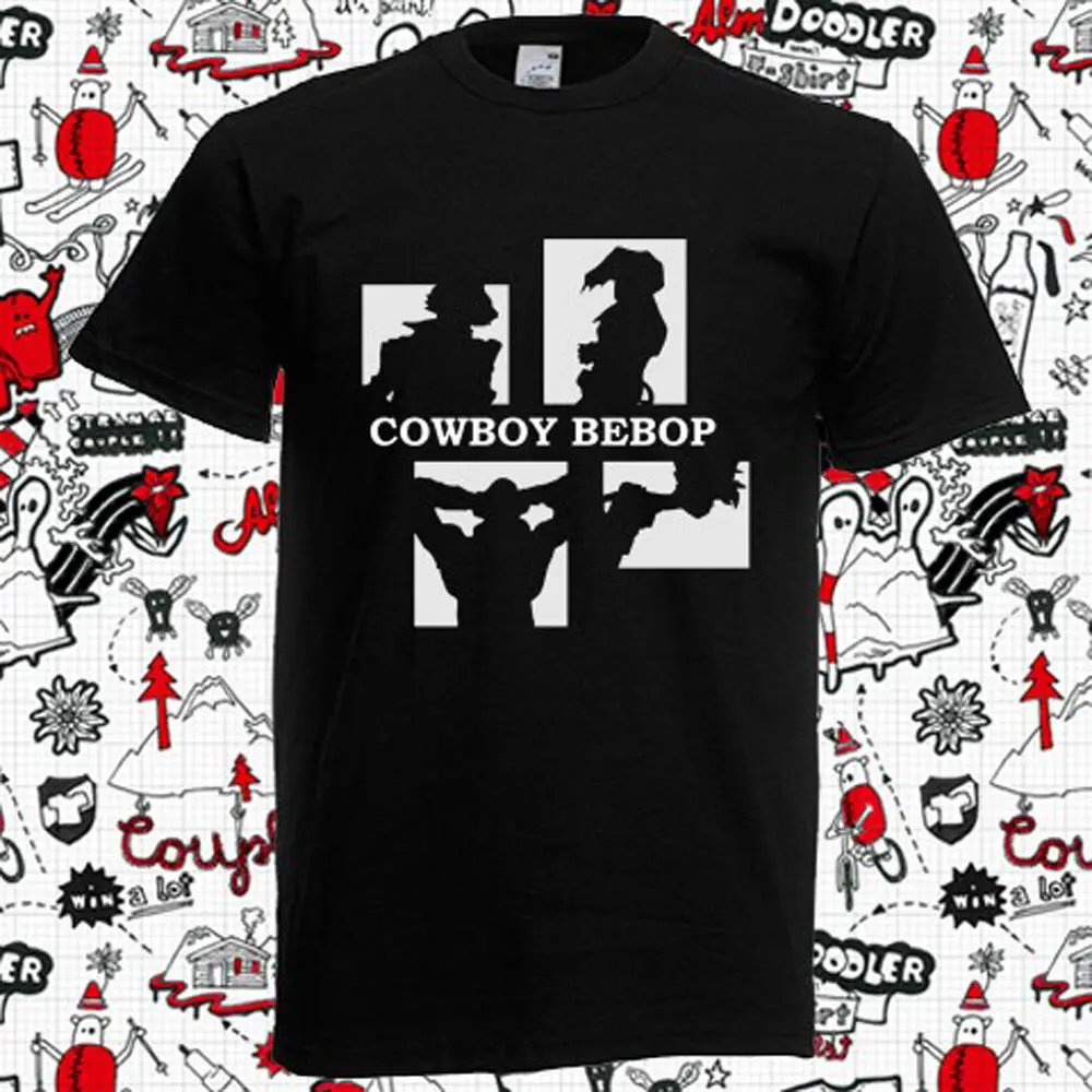 New Cowboy Bebop Anime Cartoon Men'S Black 2019 New Fashion Brand Clothing O-Neck Teenage T-Shirt Cool Tee
New Cowboy Bebop Anime Cartoon Men'S Black 2019 New Fashion Brand Clothing O-Neck Teenage T-Shirt Cool Tee