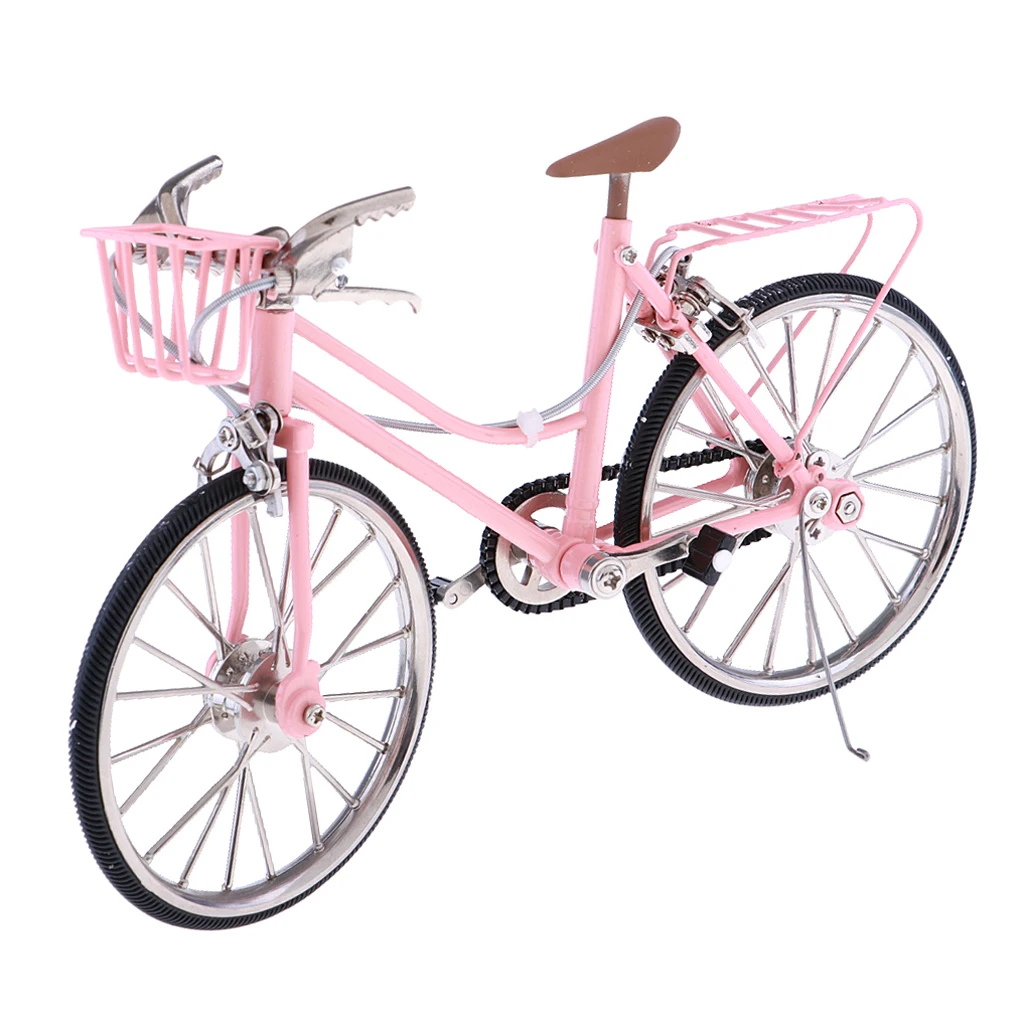 1:10 Dolls House Cycling Toy Blue Alloy Diecast Bike Children Birthday Gifts - Pink & Blue Optional
1:10 Dolls House Cycling Toy Blue Alloy Diecast Bike Children Birthday Gifts - Pink & Blue Optional