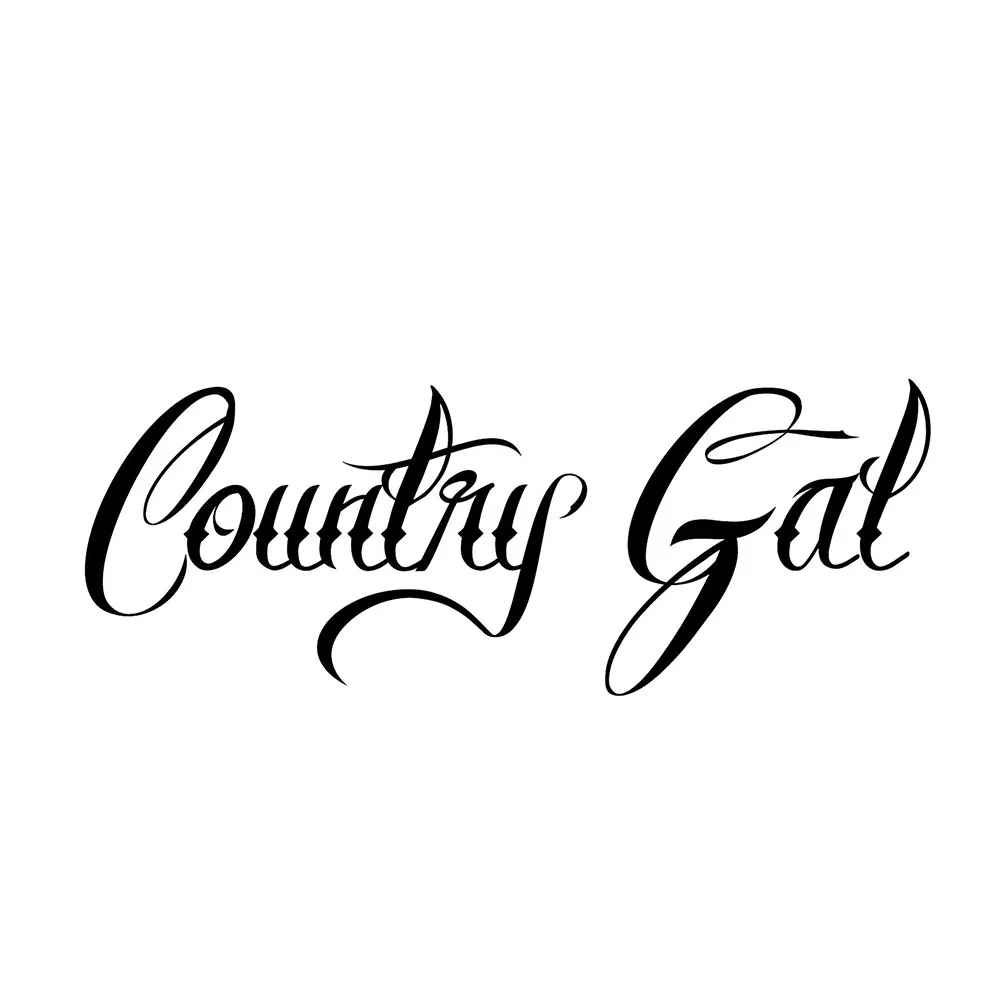 Country Girl Vinyl Sticker Cowboy Girl Music Cute Heart Love Fun Packaging Personality Accessories
Country Girl Vinyl Sticker Cowboy Girl Music Cute Heart Love Fun Packaging Personality Accessories