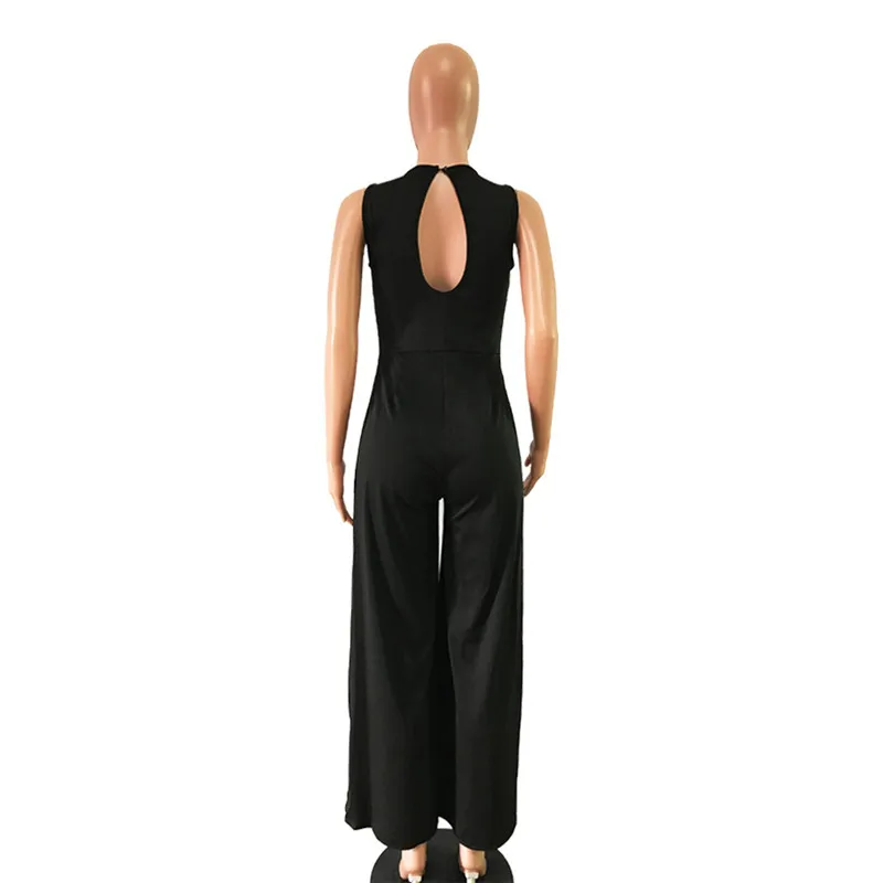 Side Split Striped Black Wide Leg Jumpsuit for Women Summer Loose Sexy Long Pants Romper Ladies Elegant Casual Jumpsuits Outfits
Side Split Striped Black Wide Leg Jumpsuit for Women Summer Loose Sexy Long Pants Romper Ladies Elegant Casual Jumpsuits Outfits