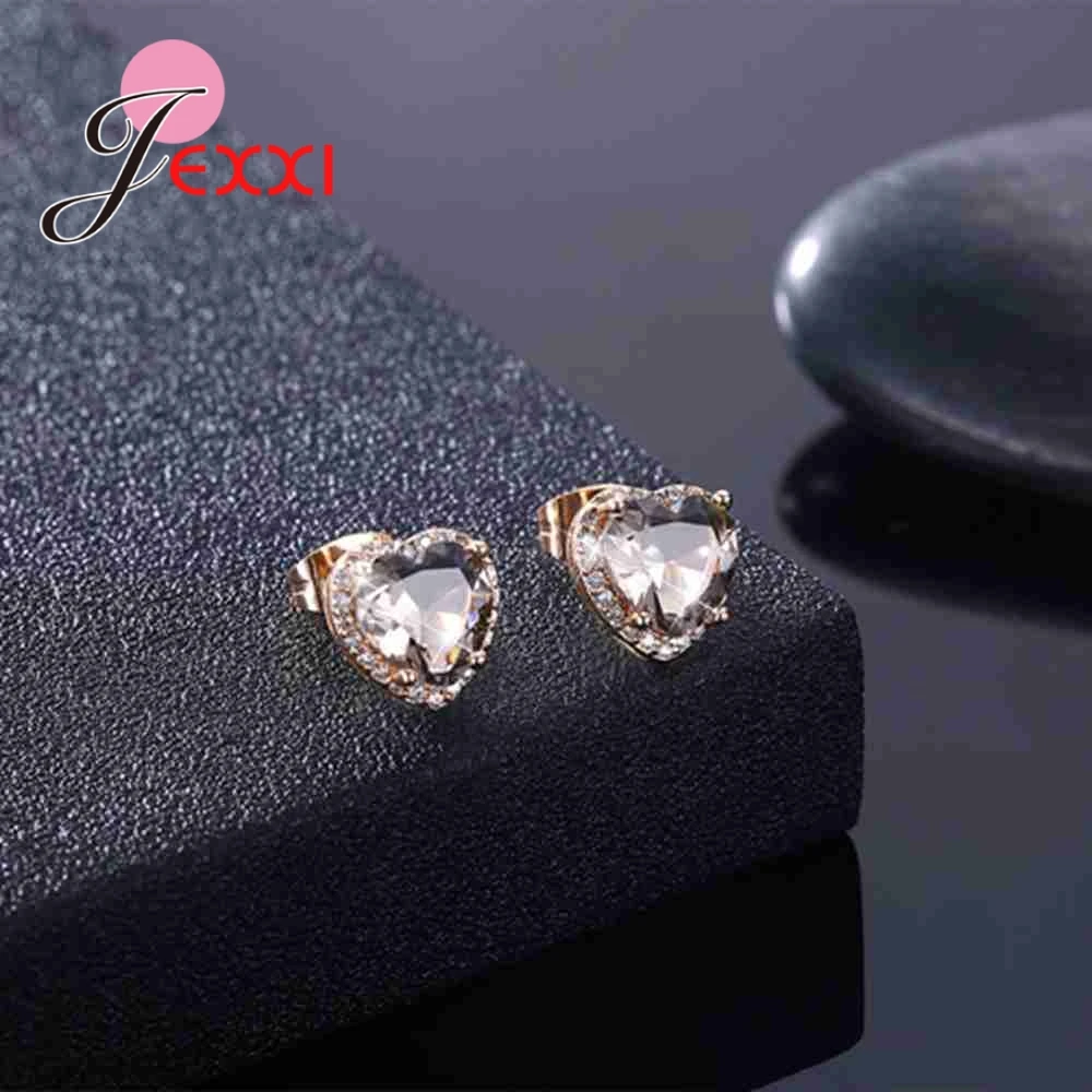 Elegant and Charming Mulit-Color Rhinestone Full Crystals Heart Stud Earrings for Women Girls Statement Piercing Jewelry
Elegant and Charming Mulit-Color Rhinestone Full Crystals Heart Stud Earrings for Women Girls Statement Piercing Jewelry