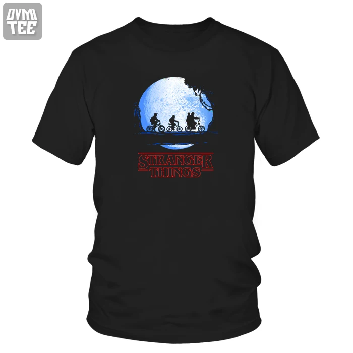 2020 new short sleeve t-shirts STRANGER THINGS funny tee 100% cotton