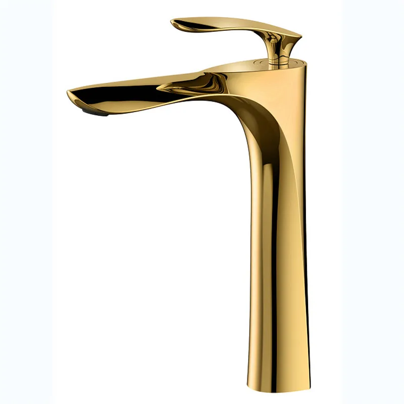 Basin Faucet Brass Bathroom Sink Mixer Tap Hot & Cold Faucet Single Handle Deck Mounted Golden/Chrome Lavatory Tap Water Crane
Basin Faucet Brass Bathroom Sink Mixer Tap Hot & Cold Faucet Single Handle Deck Mounted Golden/Chrome Lavatory Tap Water Crane