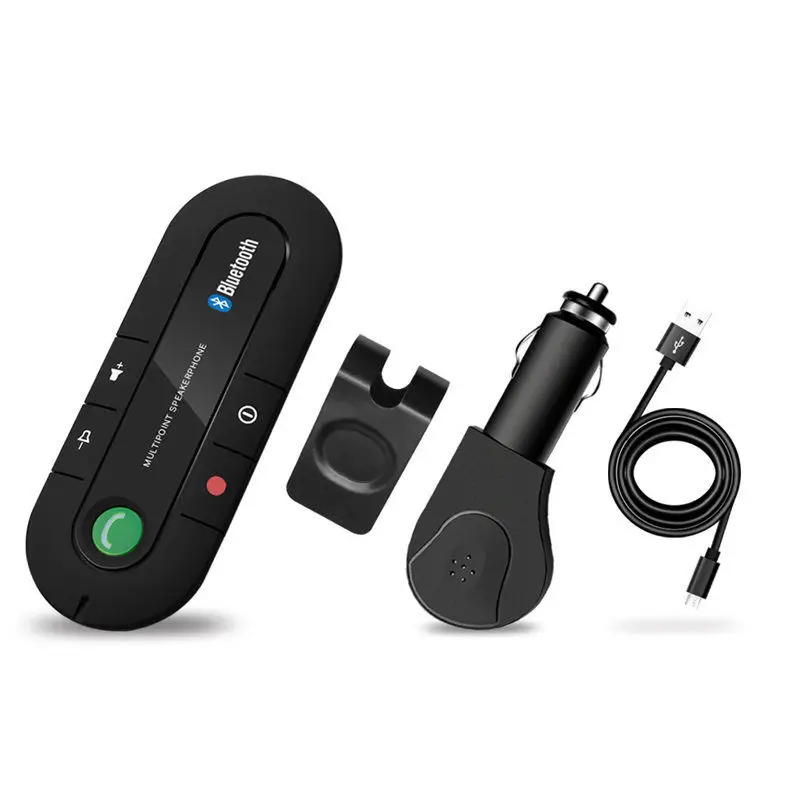 Vehicle Mounted Bluetooth 4.1 Car Hands-free Phone Speaker Bluetooth Car Kit Wireless Sun Visor Bluetooth Receiver Music Player
Vehicle Mounted Bluetooth 4.1 Car Hands-free Phone Speaker Bluetooth Car Kit Wireless Sun Visor Bluetooth Receiver Music Player