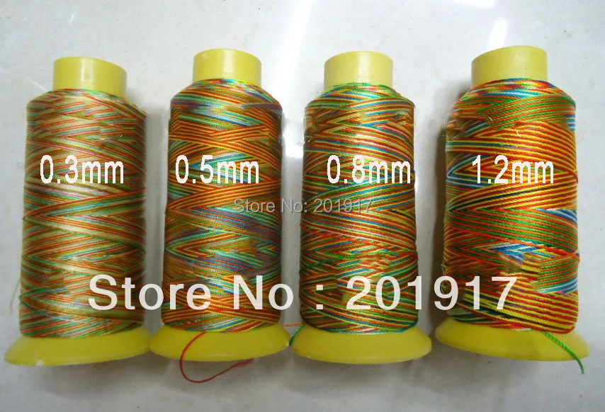100%Nylon! Colorful Bracelet Macrame Rope Cords-(4size for Choose-)Chinese Knot Beading String cord-Jewelry DIY
100%Nylon! Colorful Bracelet Macrame Rope Cords-(4size for Choose-)Chinese Knot Beading String cord-Jewelry DIY