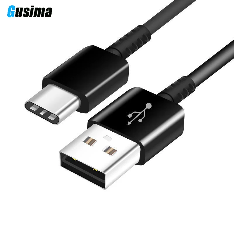 Оригинальный кабель USB Type C зарядный Type-C провод шнур для Samsung Galaxy A5 A7 2017 A8 A9 2018 A8s S8/S9