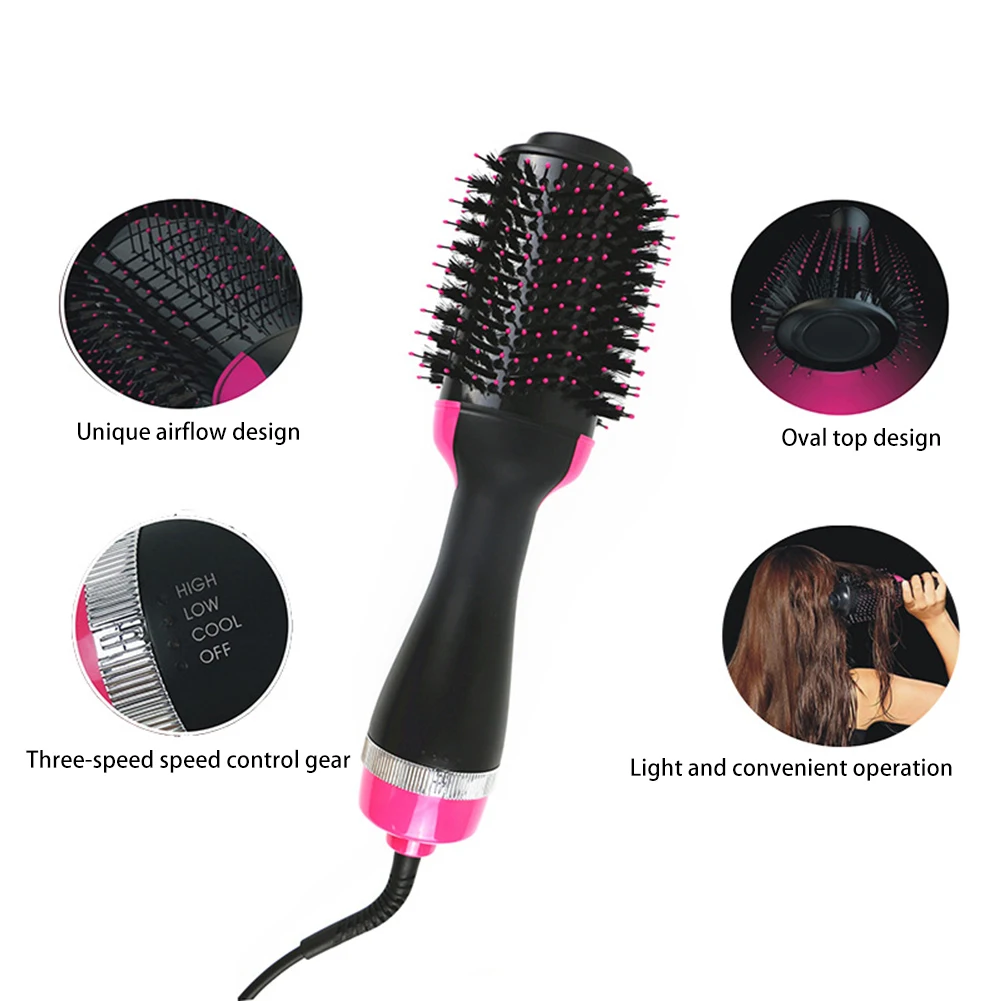 1Pc Convenient Multifunction Salon Hair Dryer Volume Straight Dual-use Electric Comb Hairdressing Hair Styling curler Volumer
1Pc Convenient Multifunction Salon Hair Dryer Volume Straight Dual-use Electric Comb Hairdressing Hair Styling curler Volumer
