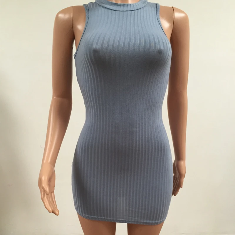 YL Brand Summer Women Fashion Slim Sexy Dress Solid Tank Sleeveless O Neck Sexy Bodycon Ultrashort Mini Dress Vestido 4 Colors
YL Brand Summer Women Fashion Slim Sexy Dress Solid Tank Sleeveless O Neck Sexy Bodycon Ultrashort Mini Dress Vestido 4 Colors