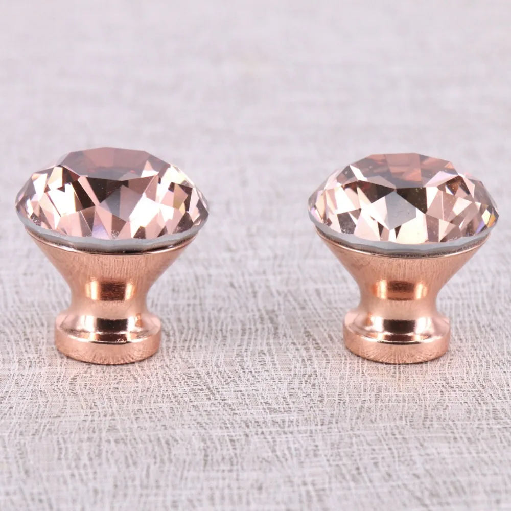 8pcs K9 Crystal Diamond Knob Rose Gold Furniture Kitchen Drawer Cabinets Handles Dresser Pulls Closet Decoration Handle
8pcs K9 Crystal Diamond Knob Rose Gold Furniture Kitchen Drawer Cabinets Handles Dresser Pulls Closet Decoration Handle