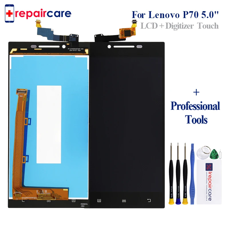 For 5.0" Lenovo P70 LCD Display Touch Screen Digitizer Assembly For Lenovo P70 Display with Frame P70-A P70-T LCD Replacement
For 5.0" Lenovo P70 LCD Display Touch Screen Digitizer Assembly For Lenovo P70 Display with Frame P70-A P70-T LCD Replacement