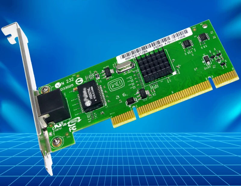 Сетевая карта Gigabit Server 8490MT, один порт, 32-битная PCI 10/100/1000 МБ сетевая карта NIC
Сетевая карта Gigabit Server 8490MT, один порт, 32-битная PCI 10/100/1000 МБ сетевая карта NIC