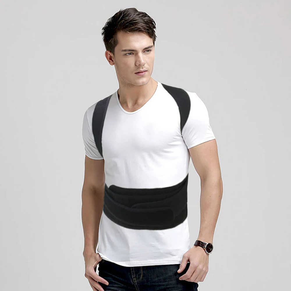 Back Posture Corrector Corset Women Men Back Support Brace Back Shoulder Spine Straightening Orthopedic Black Vest Corset Belt
Back Posture Corrector Corset Women Men Back Support Brace Back Shoulder Spine Straightening Orthopedic Black Vest Corset Belt