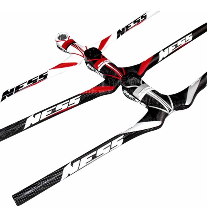 NESS Carbon Fibre Bicycle MTB Flat Handlebar Horizontal Handlebar Integrated Handlebar With Stem Mountain Bikes Parts
NESS Carbon Fibre Bicycle MTB Flat Handlebar Horizontal Handlebar Integrated Handlebar With Stem Mountain Bikes Parts