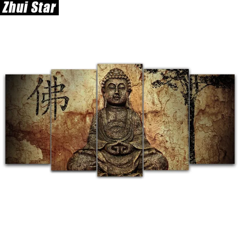 Zhui Star 5D DIY Full Square Diamond Painting "Buddha" Multi-picture Combination Embroidery Cross Stitch Mosaic Decor gift
Zhui Star 5D DIY Full Square Diamond Painting "Buddha" Multi-picture Combination Embroidery Cross Stitch Mosaic Decor gift