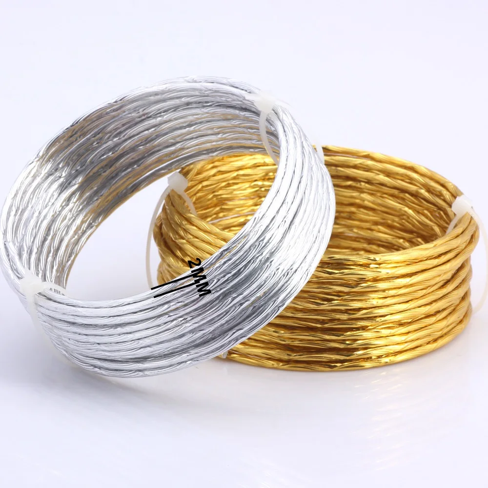 Olingart 10M/lot 2.0mm Aluminum wire Pattern Gold/silver color soft craft versatile Bendable DIY Handmade jewelry making 002#
Olingart 10M/lot 2.0mm Aluminum wire Pattern Gold/silver color soft craft versatile Bendable DIY Handmade jewelry making 002#