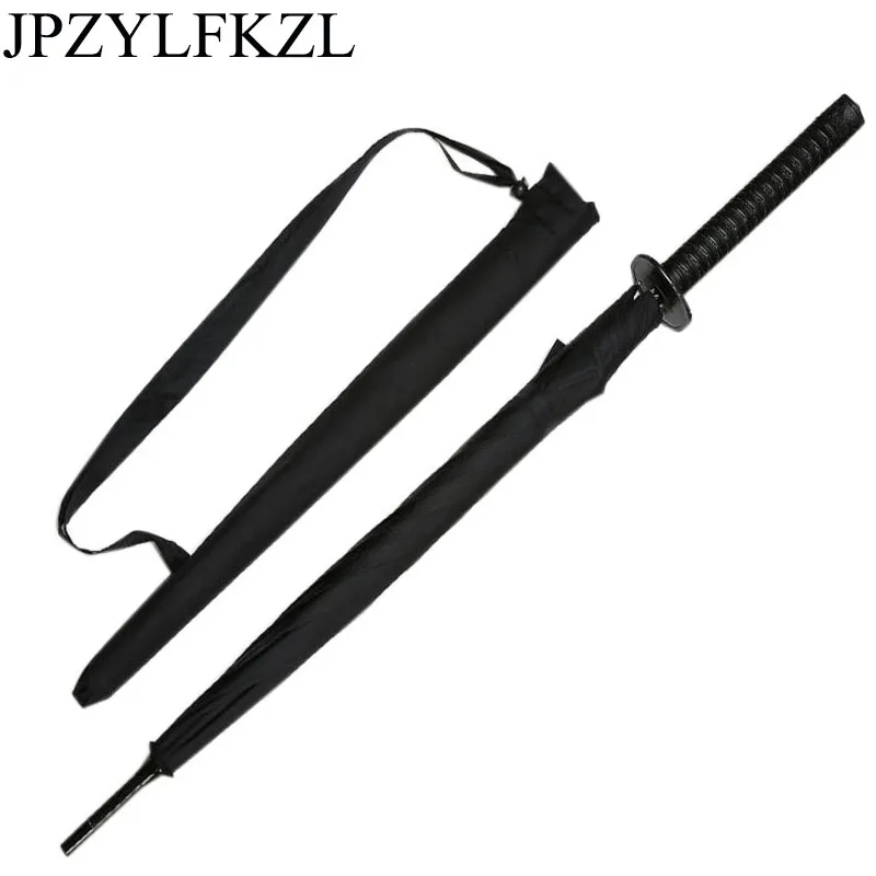 8K Creative black Japanese Long Handle Large Windproof Samurai Sword Umbrella Japan Ninja Sun Umbrella Straight Umbrella Open
8K Creative black Japanese Long Handle Large Windproof Samurai Sword Umbrella Japan Ninja Sun Umbrella Straight Umbrella Open