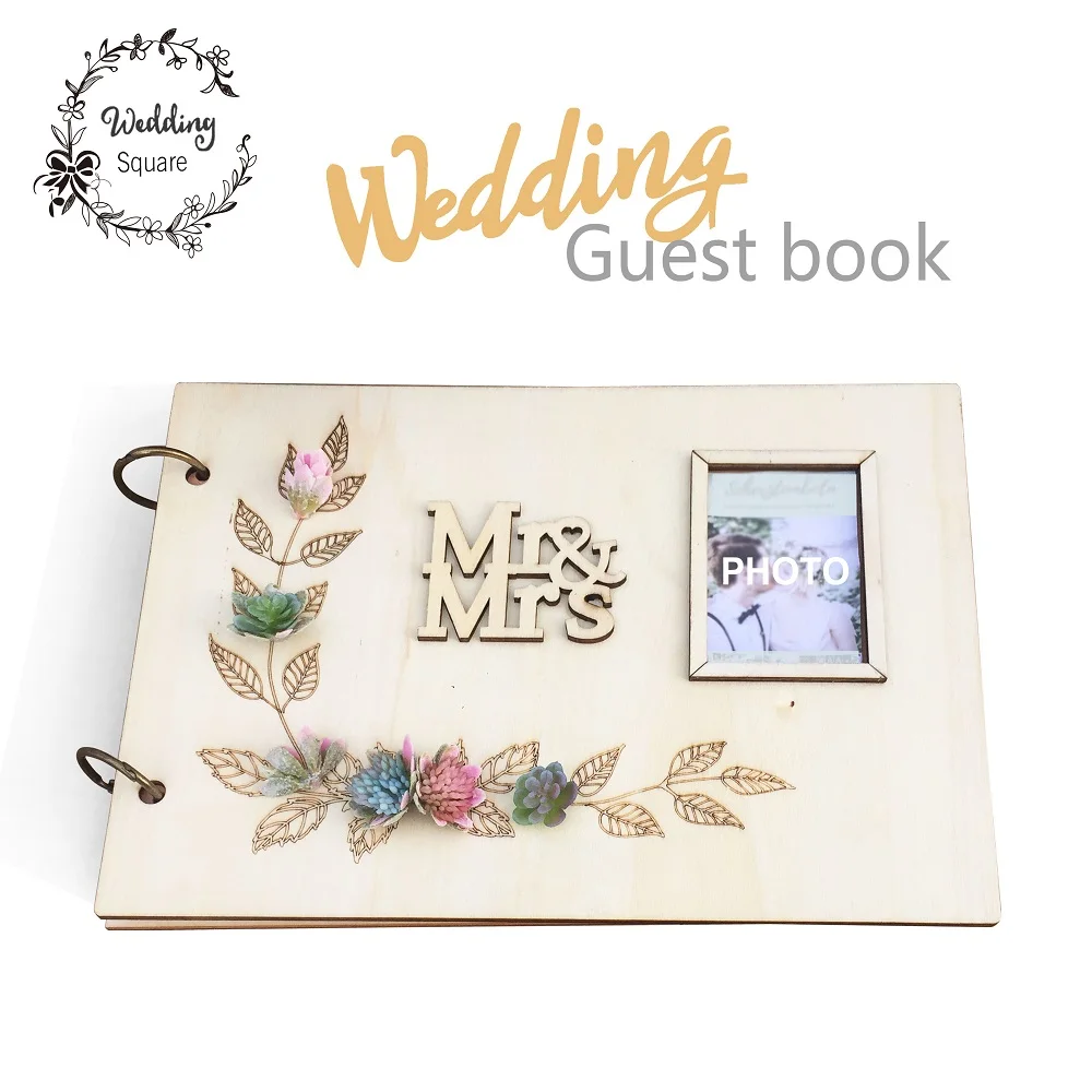 Wedding GuestBook Wedding Succulent Cactus Wrcath Personalised Guest Book Wood book
Wedding GuestBook Wedding Succulent Cactus Wrcath Personalised Guest Book Wood book