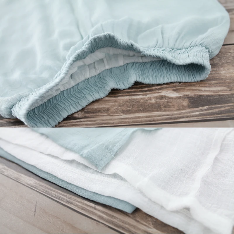 Women Linen Loose Pants Wide Leg Straight Palazzo Trousers Double Layer Elastic High Waist Vintage Solid Casual Pants 912-A172
Women Linen Loose Pants Wide Leg Straight Palazzo Trousers Double Layer Elastic High Waist Vintage Solid Casual Pants 912-A172