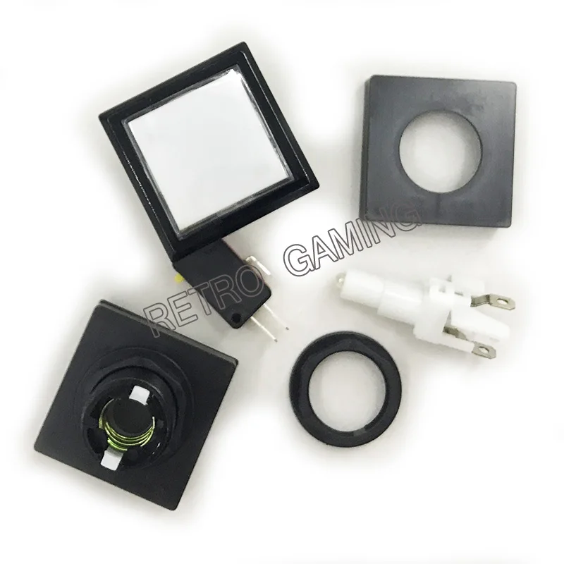 10PCS / Lot Illuminated Arcade Buttons Square Push Button with Microswitch for Operated Games Machine (44*44mm)
10PCS / Lot Illuminated Arcade Buttons Square Push Button with Microswitch for Operated Games Machine (44*44mm)