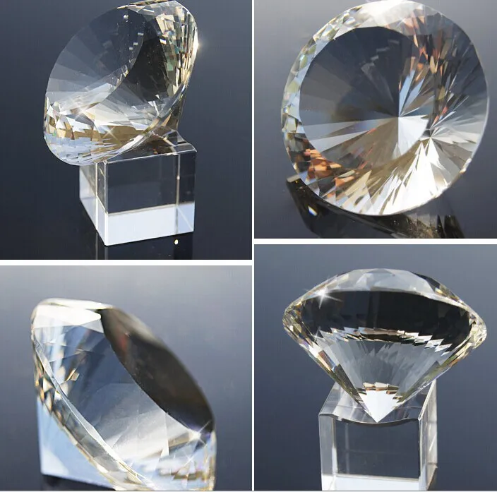 2014 New 4pcs/lot,70mm Clear Color Crystal Diamond ,Diamond Paper Weight for Valentines Souvenirs
2014 New 4pcs/lot,70mm Clear Color Crystal Diamond ,Diamond Paper Weight for Valentines Souvenirs